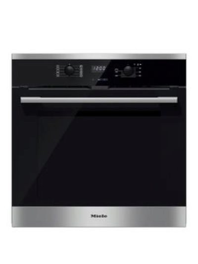 Miele Miele H2566Bp Electric Single Oven Clean Steel Miele Miele H2566Bp Electric Single Oven Clean Steel